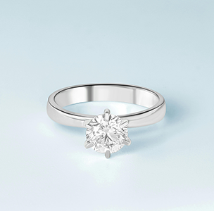 lab grown diamond ring