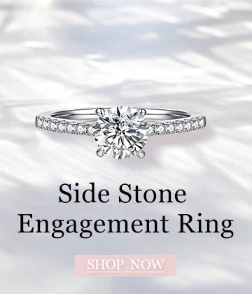 Side Stone engagement ring ingenuity diamonds