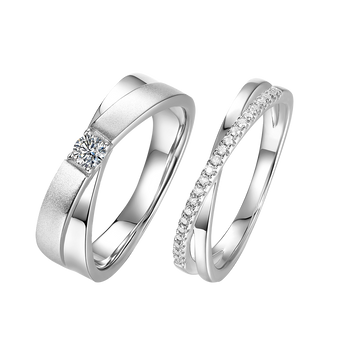 Couple diamond ring