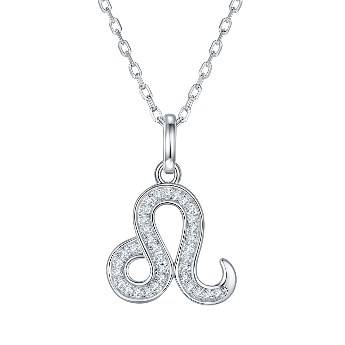 Leo Diamond Pendant Necklace