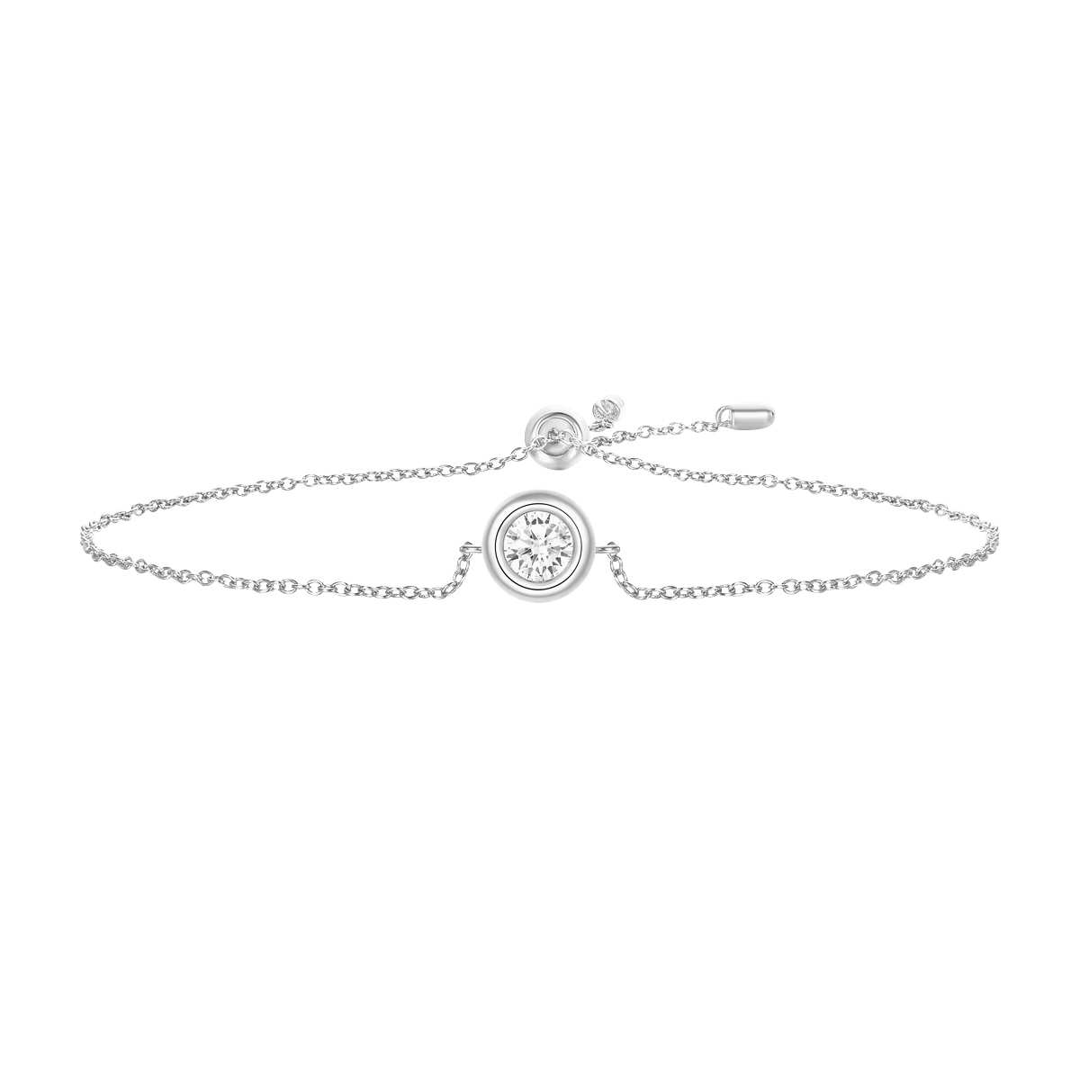 Round Lab Grown Diamond Fashion Bracelet