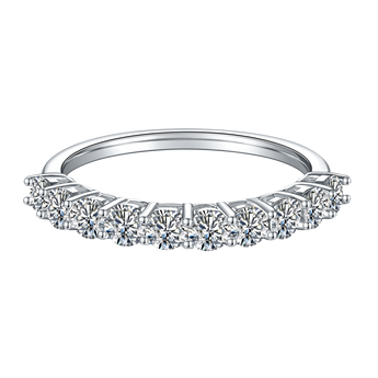 Round Shape Lab Diamond Anniversary Band