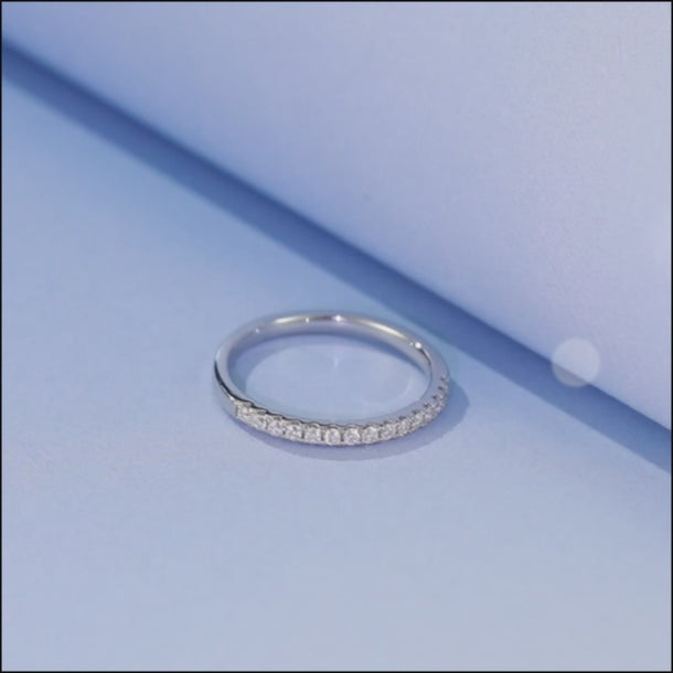 Classic Semi-Eternal Lab Diamond Ring